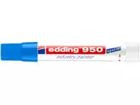 Een Viltstift edding 950 pasta rond 10mm blauw koop je bij All Office Kuipers BV