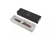 Een Balpen Parker IM Monochrome burgundy GT medium koop je bij Company Supplies