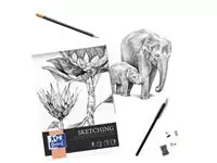 Een Tekenblok Oxford Sketching A4 50 vel 120 gram koop je bij Company Supplies