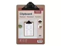 Een Klembord Europel A4 staand hout koop je bij Kantorice office & business supplies