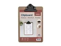 Een Klembord Europel A5 staand hout koop je bij Kantorice office & business supplies