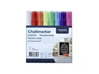 Een Krijtstift Europel 3mm assorti etui 8 stuks koop je bij Kantorice office & business supplies