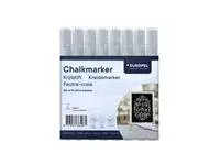 Buy your Krijtstift Europel 3mm wit etui 8 stuks at QuickOffice BV