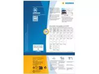 Een Etiket HERMA recycling 10736 199.6x289.1mm 80stuks wit koop je bij Schellen Boek- en Kantoorboekhandel