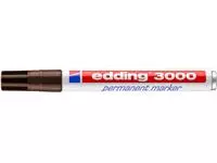 Een Viltstift edding 3000 rond 1.5-3mm donkerbruin koop je bij De Rijk Kantoorshop