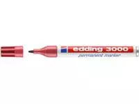 Een Viltstift edding 3000 rond 1.5-3mm karmijnrood koop je bij Friese Schrijfkamer