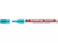 Een Viltstift edding 3000 rond 1.5-3mm turquoise koop je bij Sysdicom BV