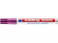 Een Viltstift edding 3000 rond 1.5-3mm rood violet koop je bij Clippz! Office Supplies