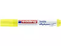 Een Viltstift edding 4500 textiel rond 2-3mm neon geel koop je bij Kantorice office & business supplies