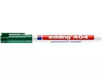 Een Viltstift eddING 404 rond 0.75mm groen koop je bij All Office Kuipers BV