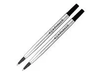 Buy your Rollerpenvulling Parker Quink medium zwart blister à 2 stuks at QuickOffice BV