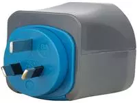 Buy your Reisstekker Brennenstuhl adapter wereld 150 landen met aarding zwart at QuickOffice BV