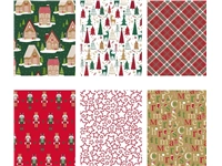 Een Inpakpapier IG Group Kerst 200x70cm assorti koop je bij Clippz! Office Supplies