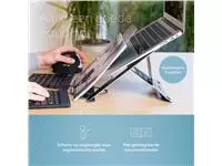 Een Laptopstandaard R-Go Riser Document koop je bij All Office Kuipers BV