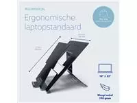 Een Laptopstandaard R-Go Riser Documenthouder koop je bij De Joma BV