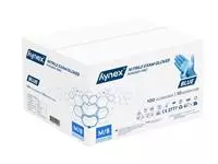 Een Handschoen Hynex M nitril blauw pak à 100 stuks koop je bij QuickOffice BV