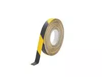 Een Antisliptape DURALINE GRIP+ 25mmx15m geel-zwart koop je bij Avoux