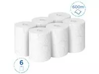 Een Handdoekrol Kleenex Ultra Slimroll 2-laags 100m wit 6781 koop je bij De Joma BV
