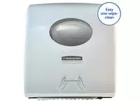 Een Handdoekroldispenser Aquarius 7955 Slimroll wit koop je bij All Office Kuipers BV