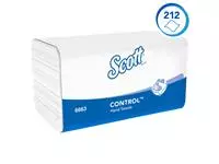 Een Handdoek Scott 6663 i-v 1-lgs 21.5x31.5cm wit koop je bij All Office Kuipers BV
