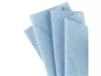 Een Poetsrol WypAll L10 1-laags 18,3cm106m 280vel blauw 6220 koop je bij Romijn Office Supply