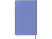 Een Notitieboek Moleskine large 130x210mm lijn soft cover hydrangea blue koop je bij iPlusoffice