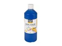 Plakkaatverf Creall basic donkerblauw 500ml