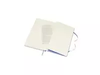 Een Notitieboek Moleskine large 130x210mm blanco hard cover hydrangea blue koop je bij De Joma BV