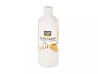 Een Plakkaatverf Creall basic wit 500ml koop je bij Kantorice office & business supplies