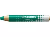 Een Whiteboardpotlood STABILO MARKdry 648/43 groen koop je bij Kantorice office & business supplies