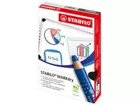 Een Whiteboardpotlood STABILO MARKdry 648/46 zwart koop je bij Clippz! Office Supplies