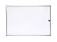 Een Binnenvitrine wand MAULextraslim whiteboard 8xA4 met slot koop je bij Company Supplies