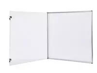 Een Binnenvitrine wand MAULextraslim whiteboard 12xA4 met slot koop je bij D. Sonneveld B.V.