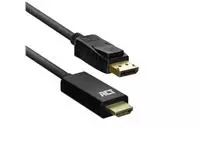 Een Kabel ACT DisplayPort naar HDMI 1,8 meter koop je bij Continu Kantoor