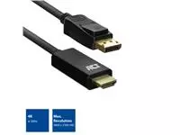 Een Kabel ACT DisplayPort naar HDMI 4K 1.8 meter koop je bij All Office Kuipers BV