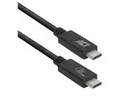 Een Kabel ACT USB 3.2 USB-C USB-IF gecertificeerd 1 meter koop je bij Topkantoor Repro Creatief