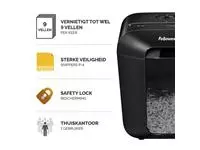 Een Papiervernietiger Fellowes Powershred LX50 snippers 4x37mm zwart koop je bij All Office Kuipers BV