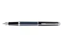 Vulpen Waterman Hémisphère Colour Blocking black en blue CT fijn