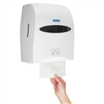 Een Handdoekroldispenser Kimberly Clark met sensor wit 9960 koop je bij Kantorice office & business supplies