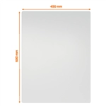 Een Whiteboard Nobo frameloos modulair 60x45cm koop je bij De Joma BV