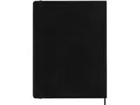 Agenda 2024/2025 Moleskine 18M Planner Weekly 7dagen/1pagina extra large sc black