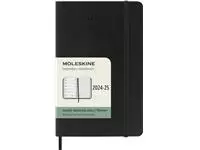 Een Agenda 2024/2025 Moleskine 18M Planner Weekly 7dagen/1pagina pocket sc black koop je bij Supply Mij