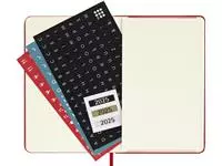 Een Agenda 2025 Moleskine 12M Planner Weekly 7dagen/1pagina pocket hc scarlet red koop je bij Friese Schrijfkamer