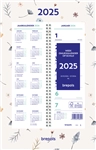 Een Weekkalender 2025 Brepols 190x130 7dagen/1pagina spiraal Fantasie assorti koop je bij Kantorice office & business supplies