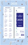 Een Weekkalender 2025 Brepols 190x130 7dagen/1pagina spiraal Fantasie assorti koop je bij Kantorice office & business supplies