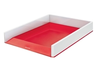 Brievenbak Leitz WOW A4 wit/rood