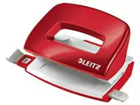 Een Perforator Leitz Nexxt WOW mini 10 vel rood koop je bij Kantorice office & business supplies