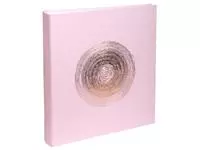 Een Fotoalbum Exacompta 29x32cm 60pag Ellipse roze koop je bij All Office Kuipers BV