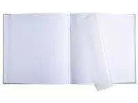 Een Fotoalbum Exacompta 29x32cm 60 witte pagina's Ellipse groen koop je bij De Joma BV