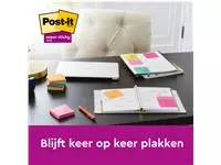 Een Memoblok Post-it 3M Z-Note R330 Super Sticky 76x76mm Carnival 6 stuks koop je bij Sysdicom BV